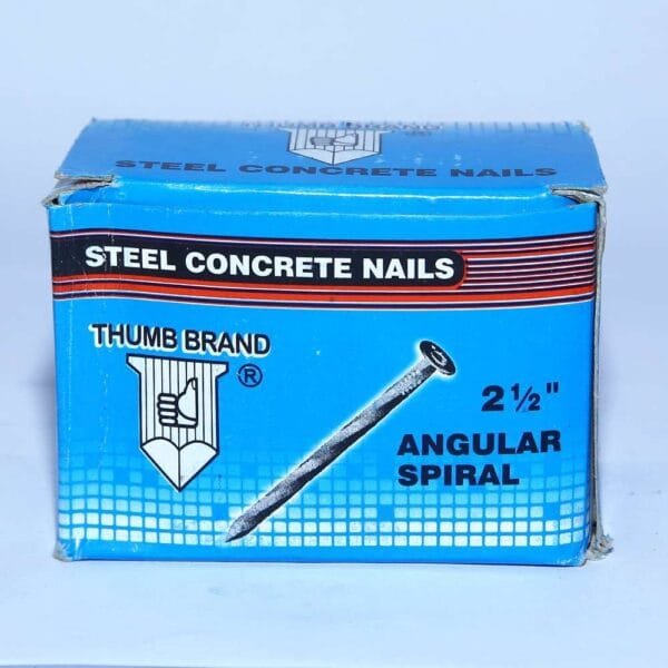 Steel Concrete Nails (THUMB BRAND) 2.25 inch - Image 2