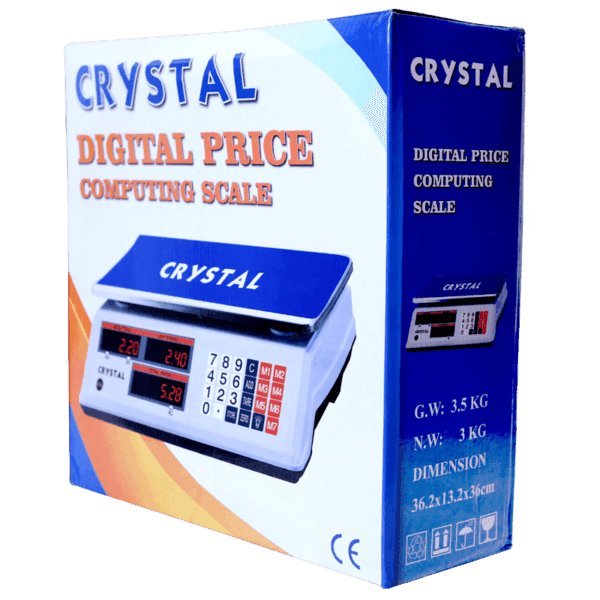 Digital Scale 10KG Crystal ACS-3209 - Image 3