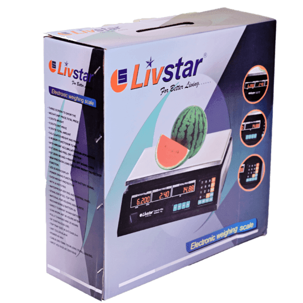 Digital Scale 10KG LivStar ACS-3208 - Image 4