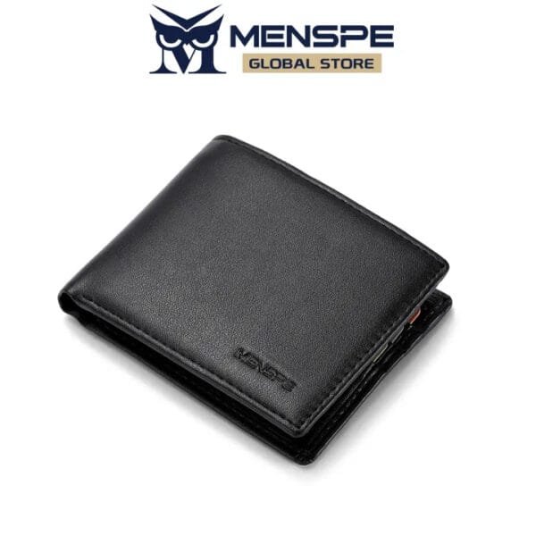 MENSPE Men Wallet Soft PU Wallet