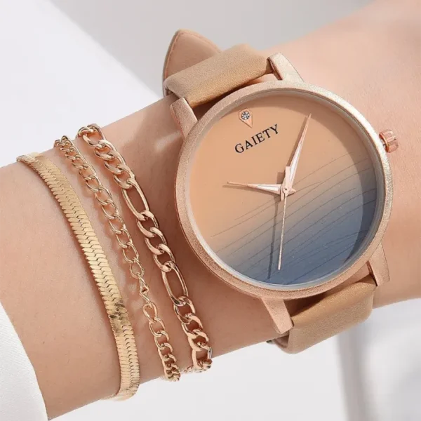 GAIETY Elegant Simplicity Ladies Dress Wristwatches