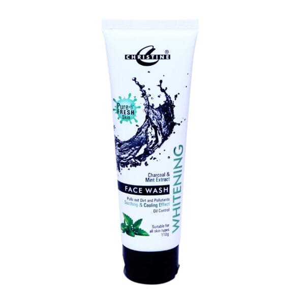 Christine Charcoal & Mint Face Wash – 110ml