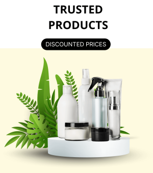 Modern White Beauty Products Sale Poster (1)